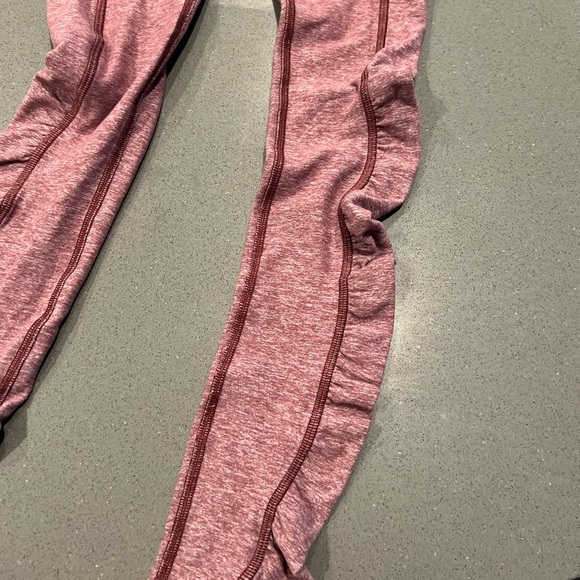 Lululemon Maroon Leggings - Picture 8 of 10